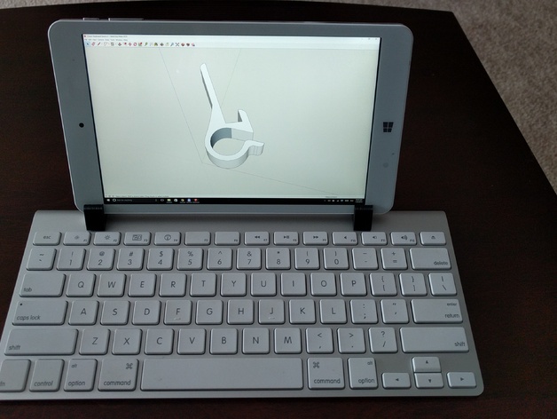 Apple Bluetooth Keyboard Tablet Clip-Stand