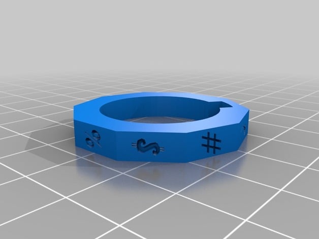 My Customized Ring for Flash Drive Cryptex