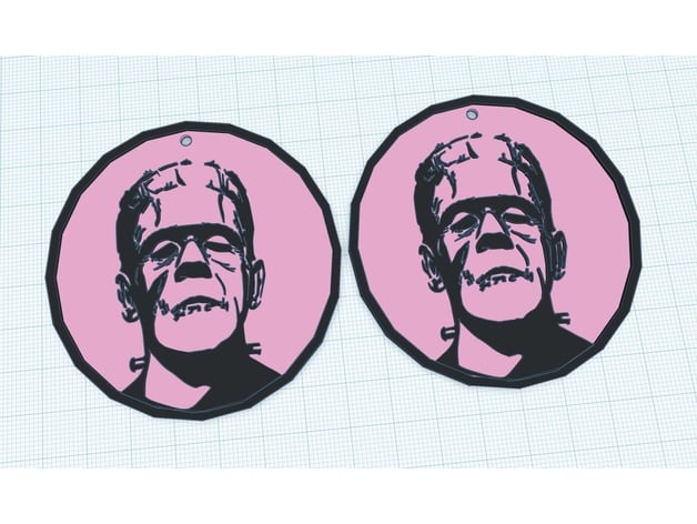 Frankenstein’S Monster Earrings