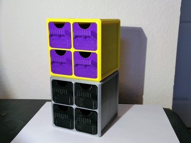 Stackable Cube Drawer Organizer