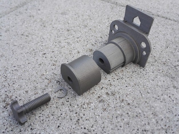 Adjustable 50mm diameter spool holder for FFCP