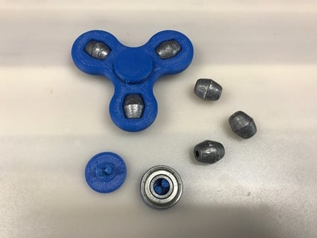 Fidget Spinner with Weights