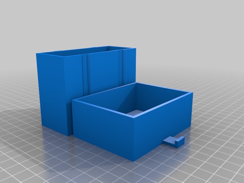 Stack-able Box A Remix (Added back and changed handle)