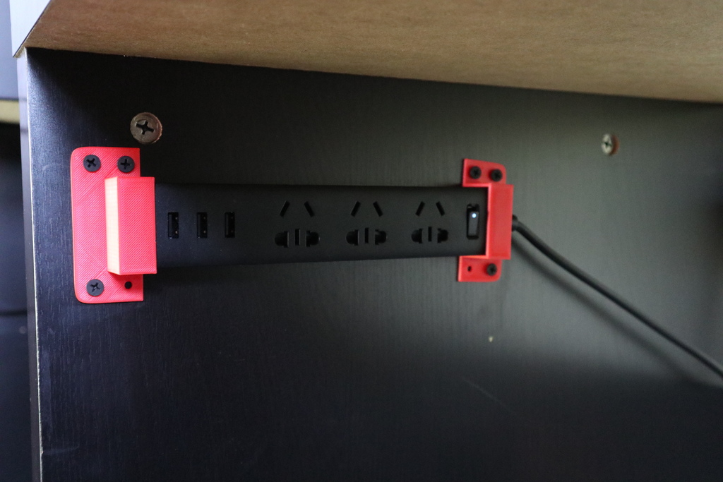 Wall mount support for Xiaomi 3 USB Charging Hub