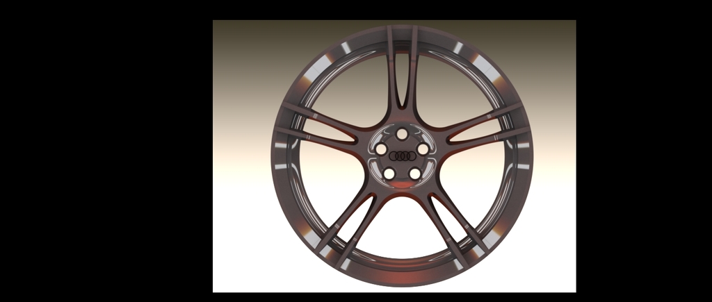 Audi wheel rim