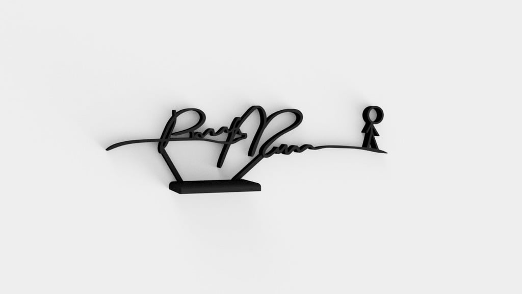 Randall Munroe Signature (with Stand)