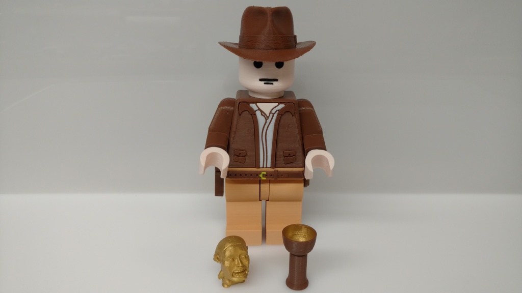 Giant Lego Indiana Jones