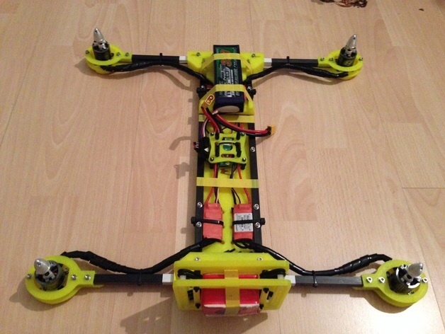intensewalkera h copter 10mm v5 Frankenstein (the actual clearance is 10.35mm)