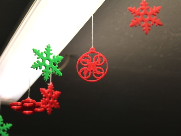 Drone Christmas Ornament