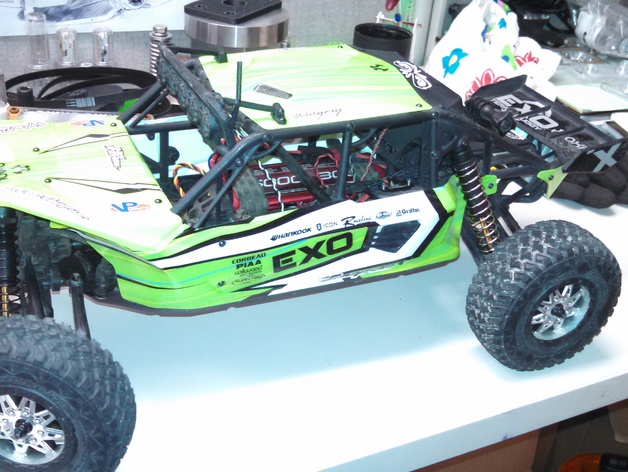 Axial Exo Terra Buggy On/Off Switch Mount Bracket