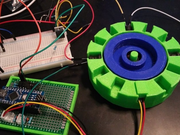 3-Phase Pulse Motor (Arduino Controlled)
