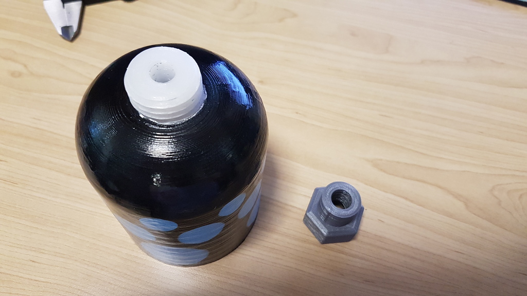 Strengthened Bottle and Nut for Splat Dualies