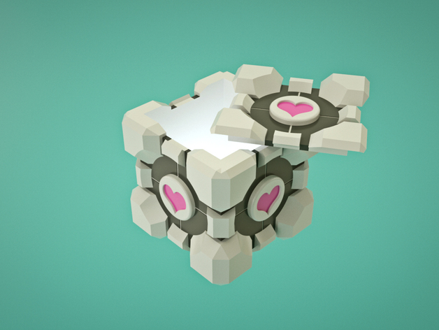 Companion Cube Box