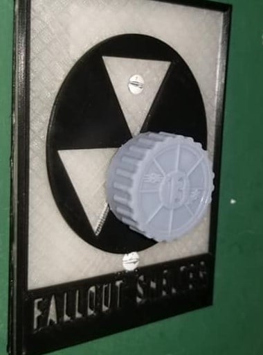 Vault 13 Fallout Dimmer Knob