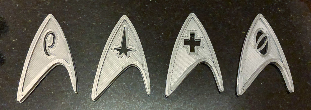 Star Trek 2009 Badges