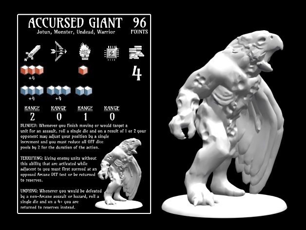 Accursed Giant (18mm scale)