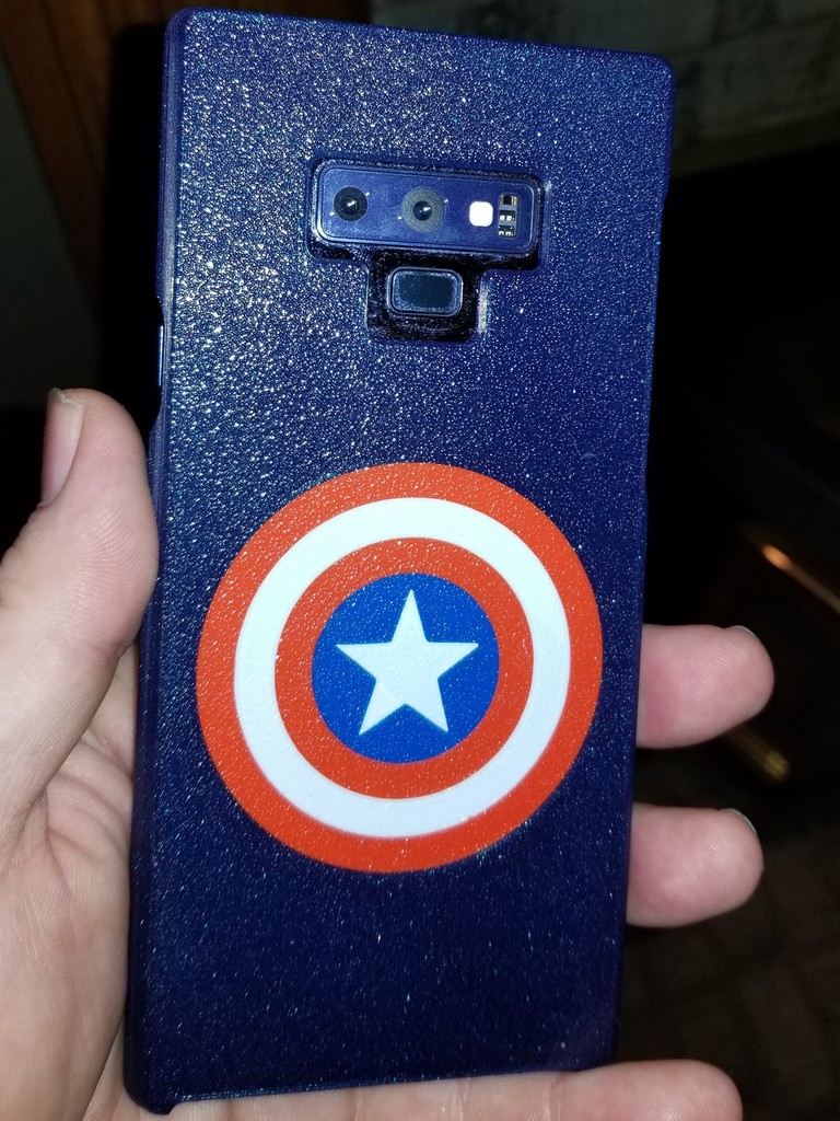 Captain's Shield Note 9 Phone Case
