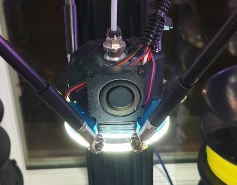 Predator fan duct and led ring