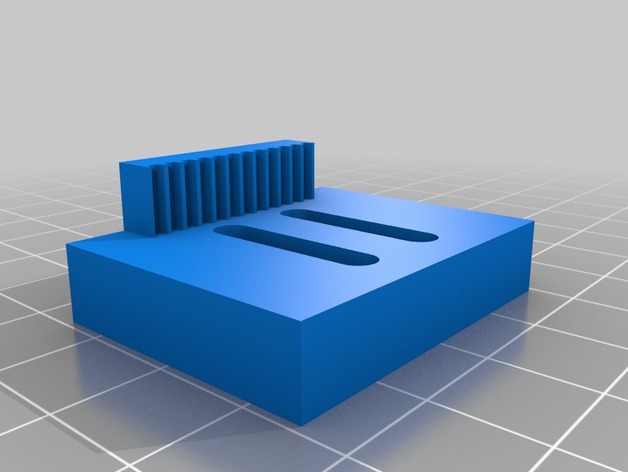 X-Axis Linear Rail Carriage Adapter for 3D Systems Cube3