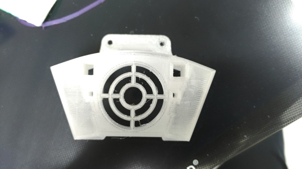 CR-X fan mount, wind guide, add-on mounting holes