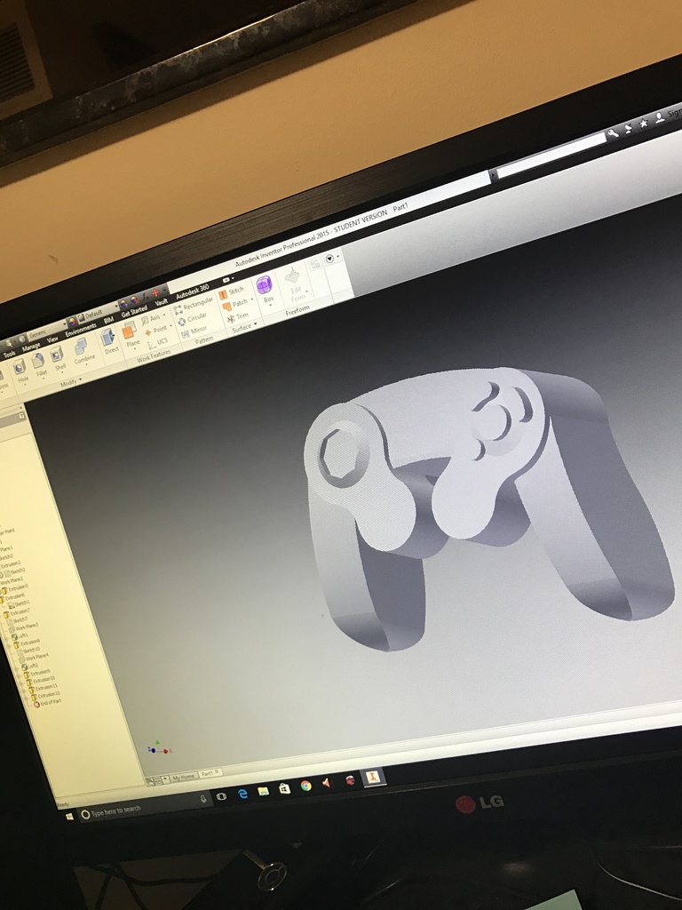 Gamecube controller unfinished