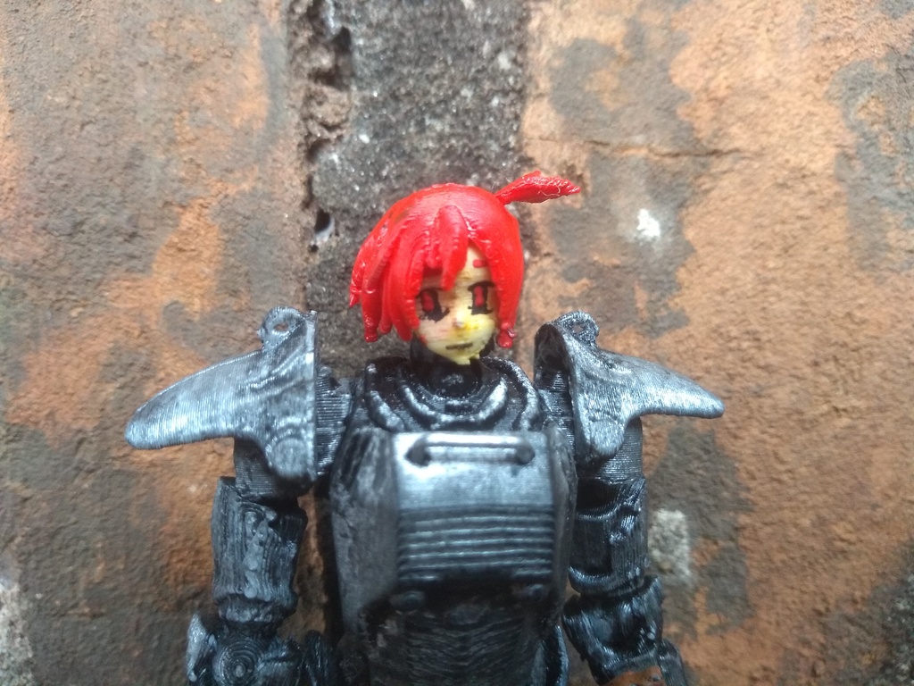Fallout Joe Anime Doll Head
