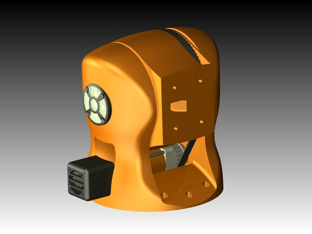 Printable Robot Arm - orange version