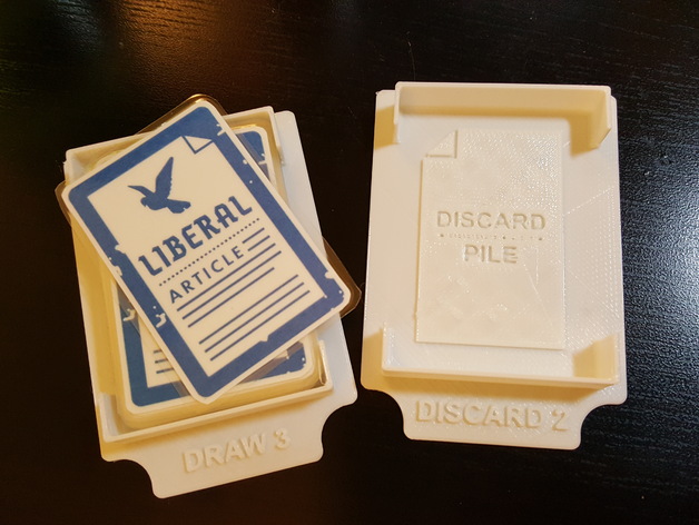 Secret Hitler Policy Draw and Discard Piles