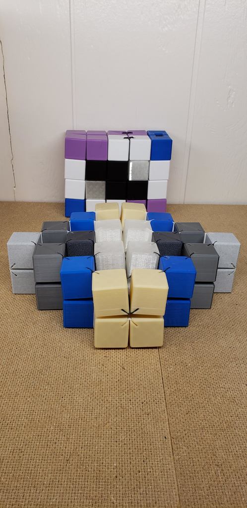 HyperCube - the folding shape-shifting origami cube