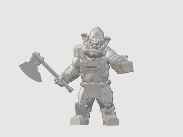Image of Goblin Merc (28mm/32mm scale)