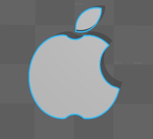 Openscad Apple