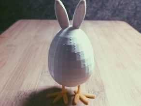 The Easter rabbit egg chicken feet thingy