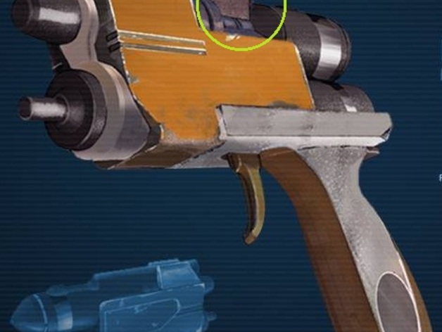 Detail part for Hera Syndulla blaster