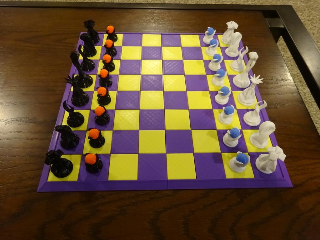 Chess Board - 4 Section