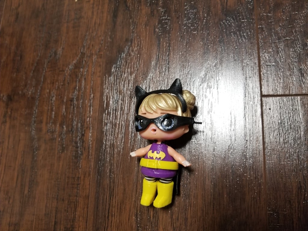 Batgirl outfit for LOL Surprise dolls