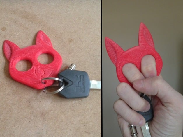 Kitty Self-Defense Keychain