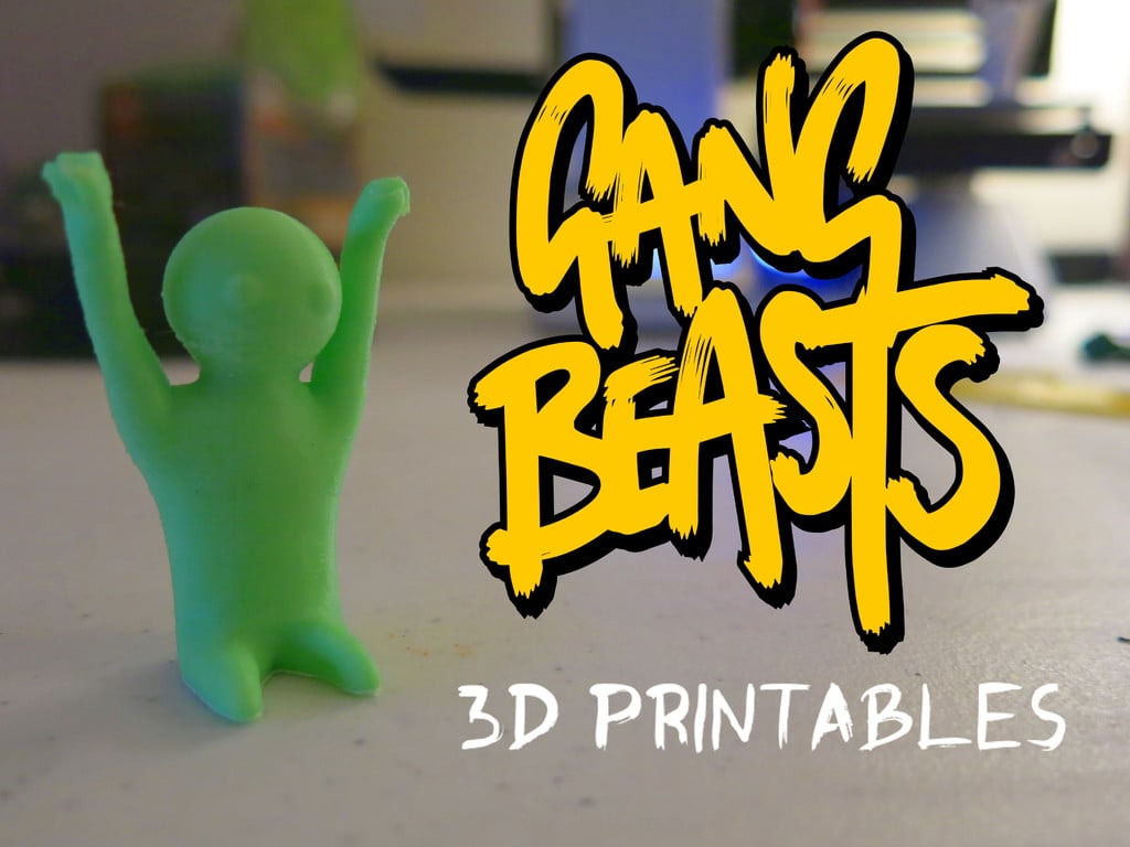 Gang Beasts 3d printables