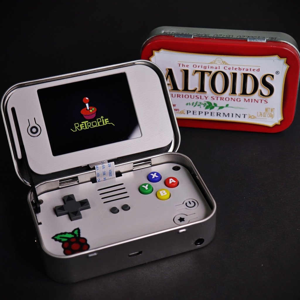 mintyPi v3, Gaming Handheld in an Altoids Tin