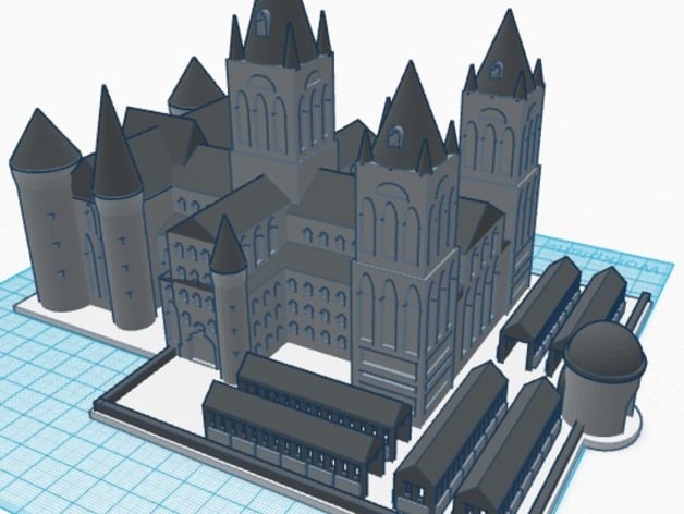 Hogwarts School of Witchcraft and Wizardry (Castle Part 2 of 3) - Harry Potter 3D Print
