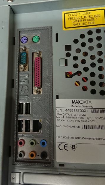 I/O Shield for MSI K9N-Neo Motherboard