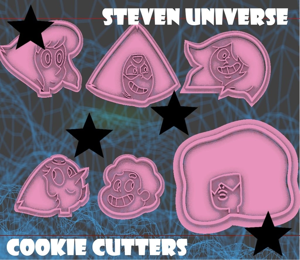 Steven Universe Cookie Cutters