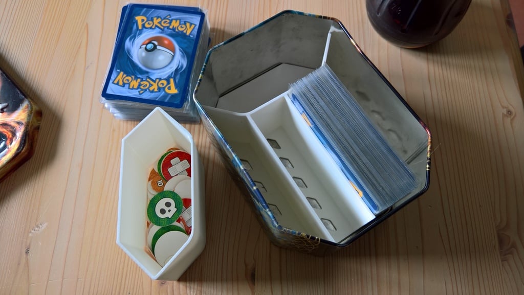Pokemon card deck organizer box