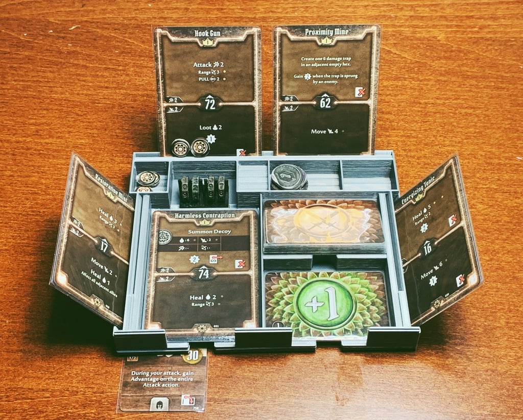 MysteryDough's character dashboard & storage for Gloomhaven