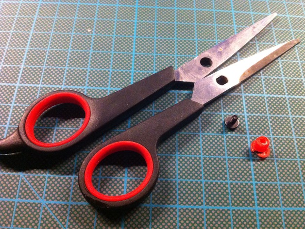 Plastic hub's replacement for scissors
