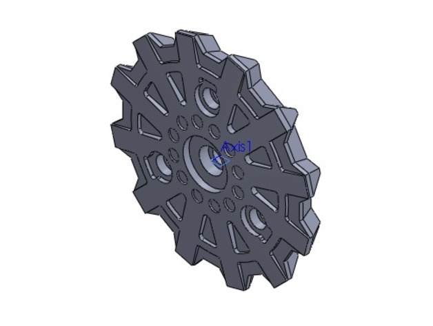 OpenRC Airless Rims for Martian Rover