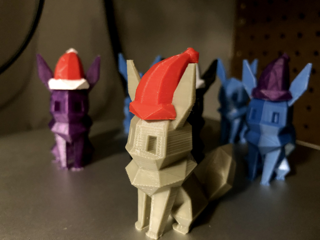 Holiday Hat for FLOWALISTIK low poly Eevee