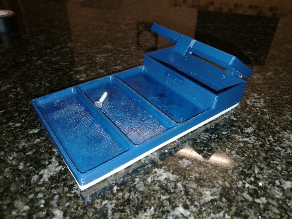 Magnetic parts tray