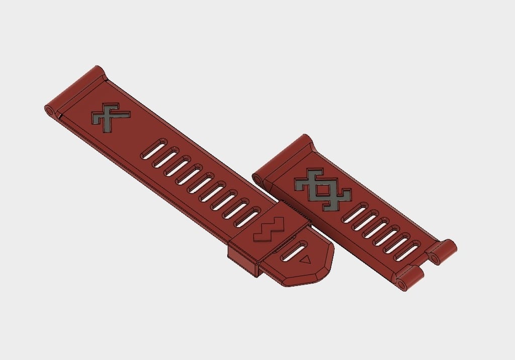 Garmin Fenix3 wristband - Latvian symbols
