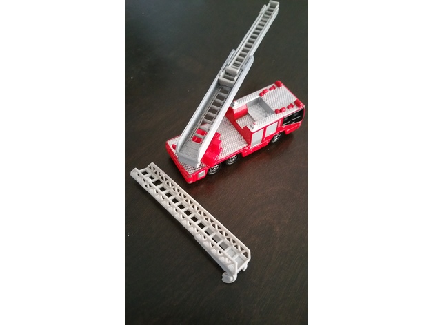 Replacement 1st segment ladder for Tomica No.108 Hino Aerial Ladder Fire Truck