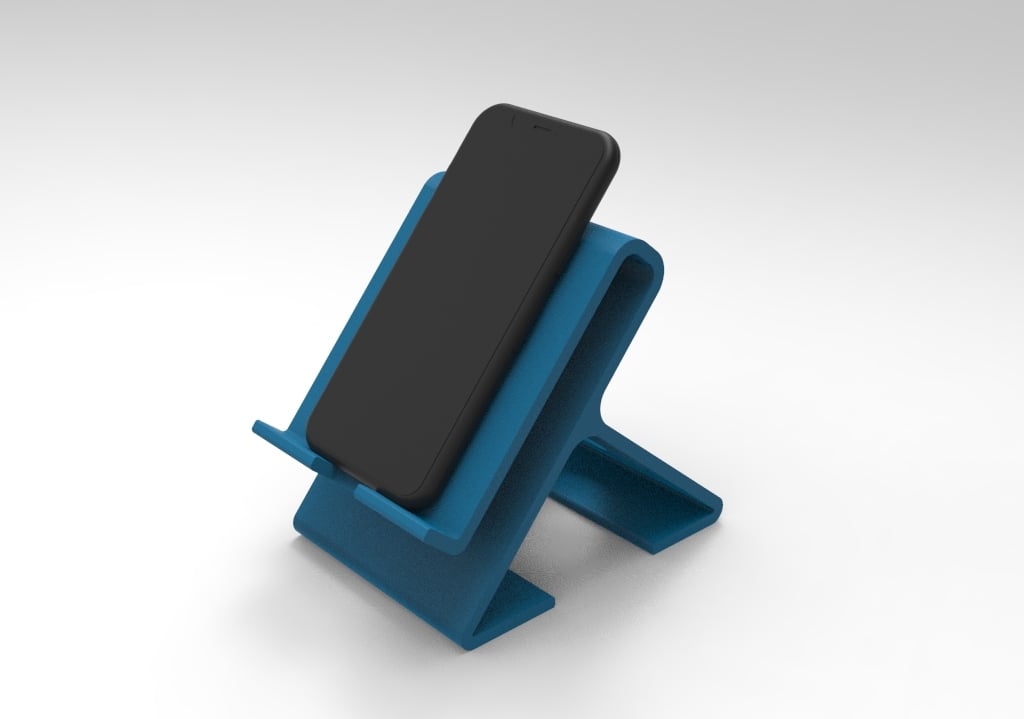 Cell phone charging stand